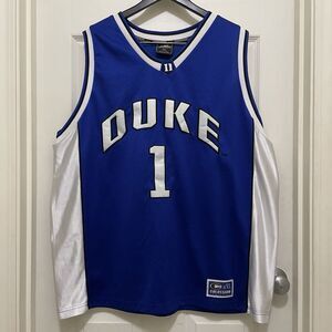 Vintage Colosseum Duke Blue Devils College Basketball NCAA Jersey #1 Size XXL